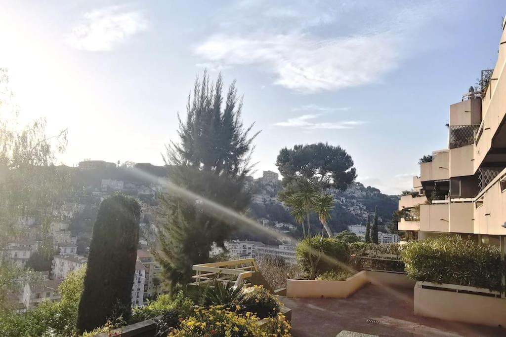 Appartement Nice Centre Vue Mer Avec Piscine Pour Famille, Couple D'Amis Pas De Groupes De Jeunes Autorises Eksteriør bilde