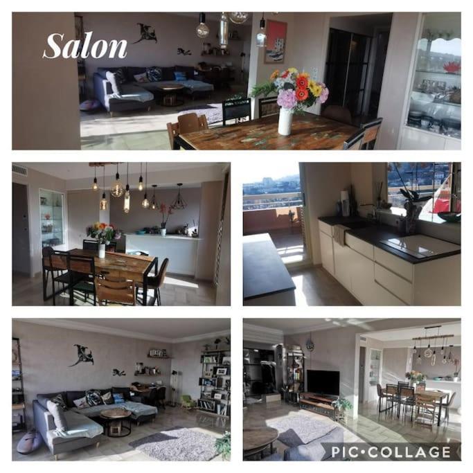 Appartement Nice Centre Vue Mer Avec Piscine Pour Famille, Couple D'Amis Pas De Groupes De Jeunes Autorises Eksteriør bilde
